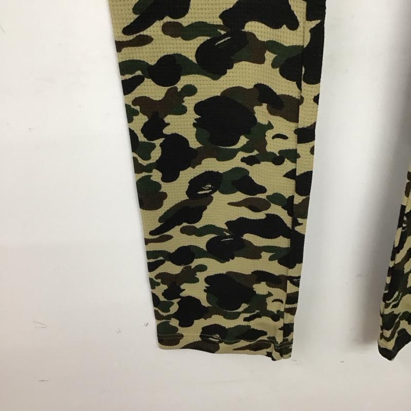 アベイシングエイプ A BATHING APE パンツ ワークパンツ、ペインターパンツ サーマルパンツ アンダーウェア スパッツ L カモフラージュ柄・迷彩 マルチカラー / マルチカラー / multicolor メンズ USED 古着 中古 10154630