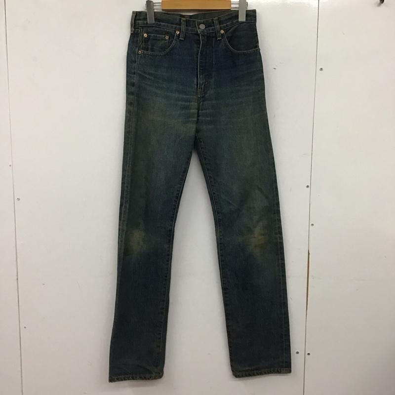 リーバイストラウスアンドコー Levi Strauss & co. パンツ デニム、ジーンズ デニムパンツ スリムパンツ カジュアルパンツ 28インチ 無地 インディゴ / インディゴ / Indigo メンズ USED 古着 中古 10154631