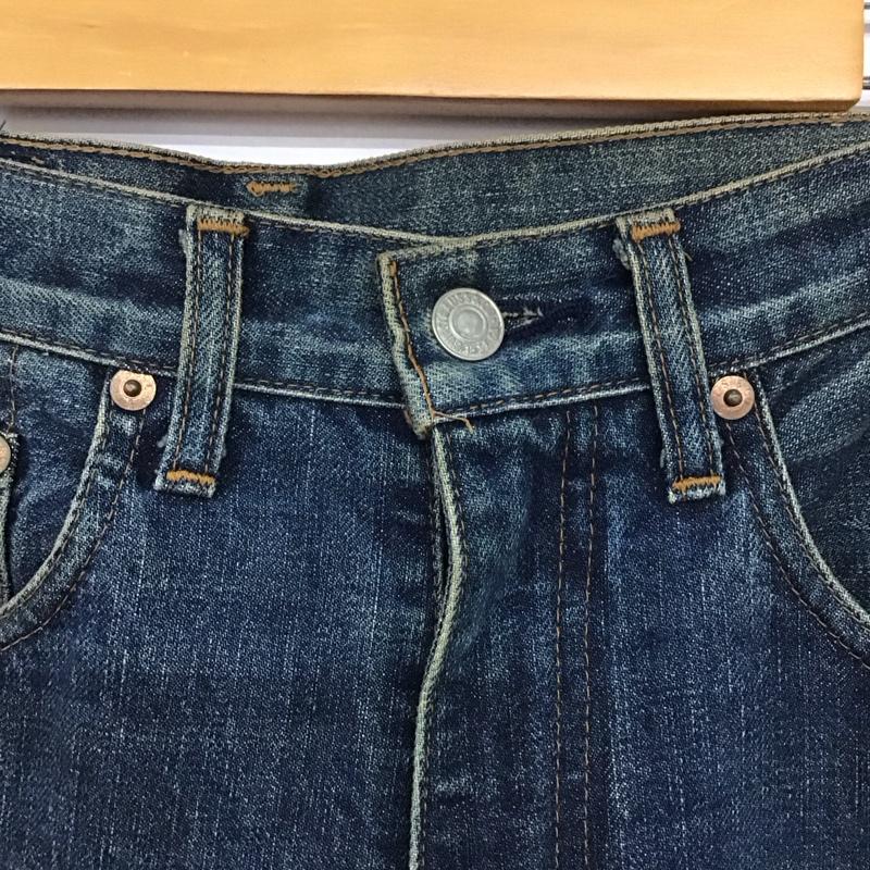 リーバイストラウスアンドコー Levi Strauss & co. パンツ デニム、ジーンズ デニムパンツ スリムパンツ カジュアルパンツ 28インチ 無地 インディゴ / インディゴ / Indigo メンズ USED 古着 中古 10154631