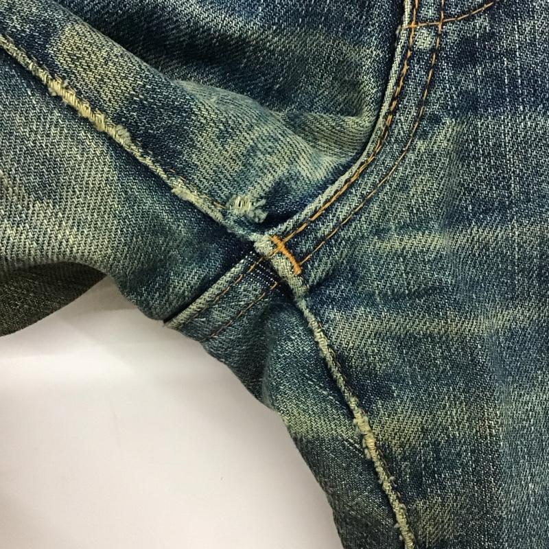 リーバイストラウスアンドコー Levi Strauss & co. パンツ デニム、ジーンズ デニムパンツ スリムパンツ カジュアルパンツ 28インチ 無地 インディゴ / インディゴ / Indigo メンズ USED 古着 中古 10154631