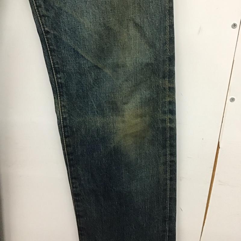 リーバイストラウスアンドコー Levi Strauss & co. パンツ デニム、ジーンズ デニムパンツ スリムパンツ カジュアルパンツ 28インチ 無地 インディゴ / インディゴ / Indigo メンズ USED 古着 中古 10154631