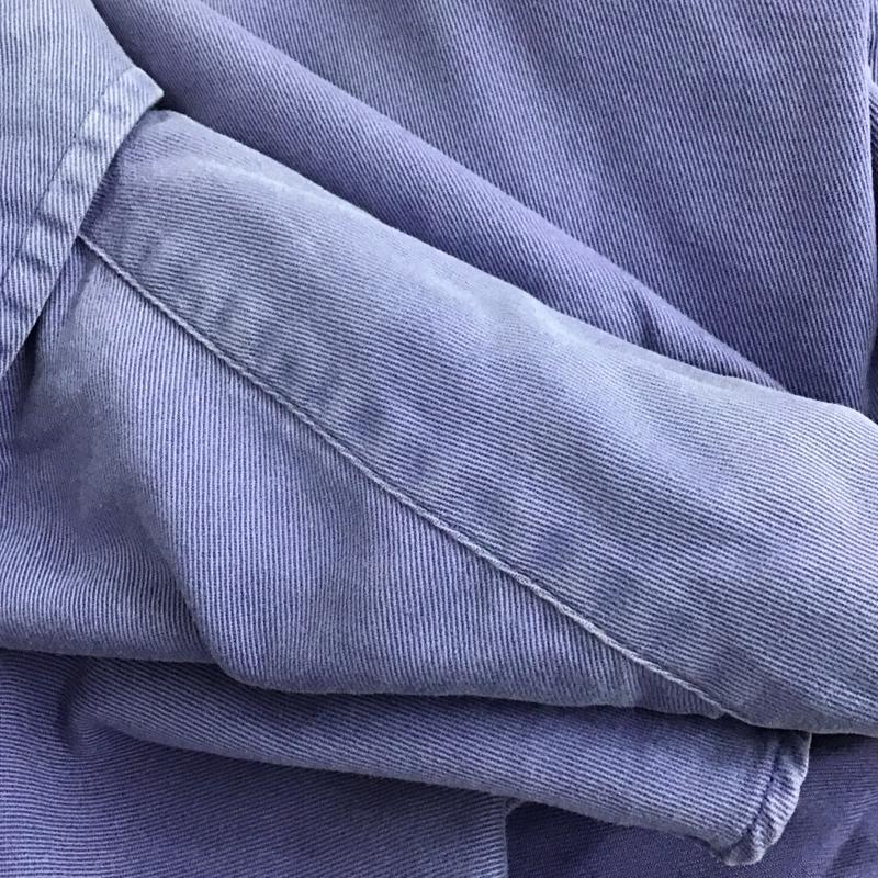 ラルフローレン RALPHLAUREN シャツ、ブラウス 長袖 長袖シャツ 刺繍シャツ カラーシャツ ボタンダウンシャツ L ロゴ、文字 紫 / パープル / purple メンズ USED 古着 中古 10154637