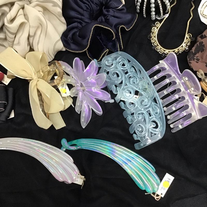 古着 USED ファッション小物 ファッション小物 5点セット 福袋 ヘアアクセサリー バレッタ ヘアゴム バンスクリップ バナナクリップ ヘアカフス  マルチカラー / マルチカラー / multicolor レディース USED 古着 中古 10154644