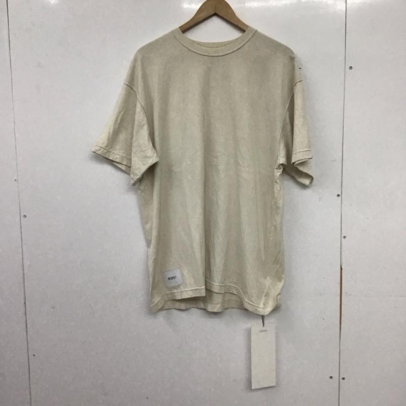 ダブルタップス WTAPS Tシャツ 半袖 221atdt-csm04 半袖カットソー 2 無地 オフホワイト / オフホワイト / メンズ USED 古着 中古 10154650