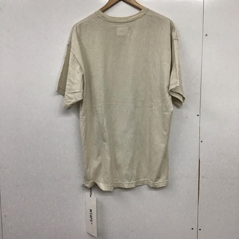 ダブルタップス WTAPS Tシャツ 半袖 221atdt-csm04 半袖カットソー 2 無地 オフホワイト / オフホワイト / メンズ USED 古着 中古 10154650