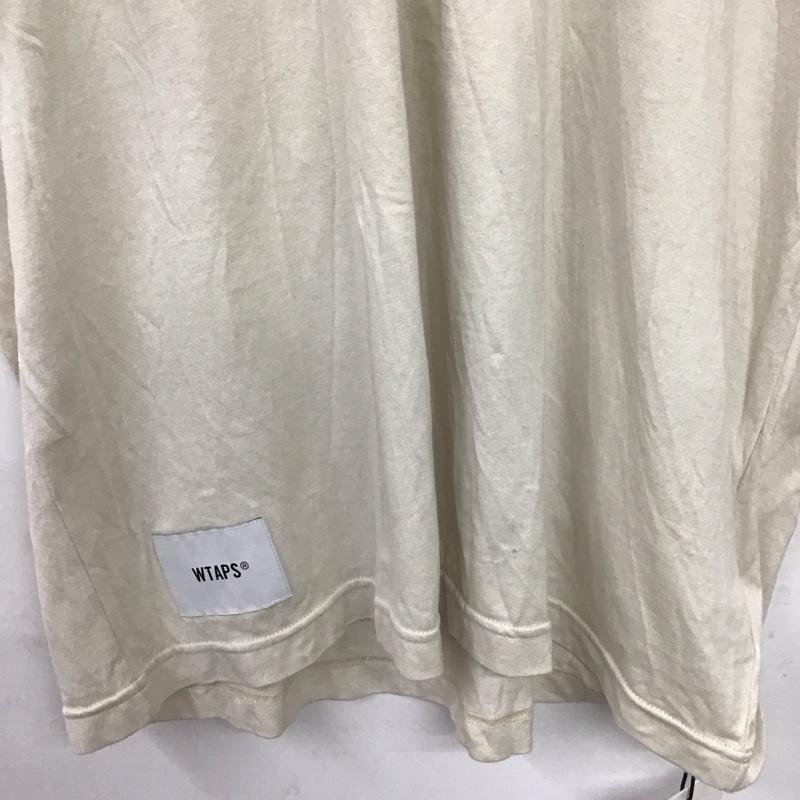 ダブルタップス WTAPS Tシャツ 半袖 221atdt-csm04 半袖カットソー 2 無地 オフホワイト / オフホワイト / メンズ USED 古着 中古 10154650