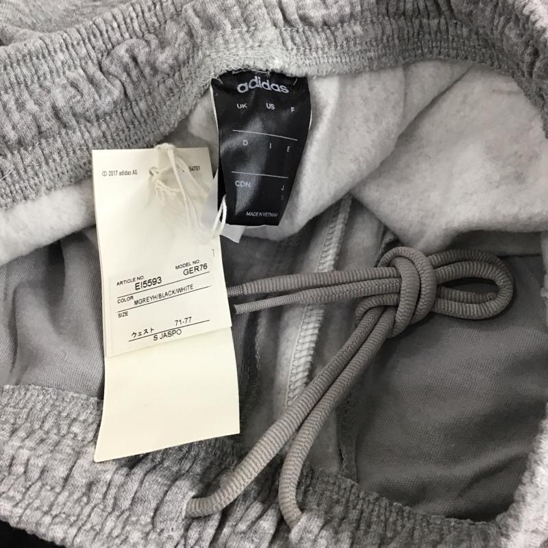 アディダス adidas パンツ ワークパンツ、ペインターパンツ スウェットパンツ スリムパンツ スポーツウェア S ロゴ、文字 灰 / グレー / gray メンズ USED 古着 中古 10154652