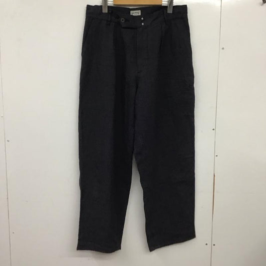 ヒューストン HOUSTON パンツ ワークパンツ、ペインターパンツ ワイドパンツ カジュアルパンツ ワークパンツ L 無地 紺 / ネイビー / navy メンズ USED 古着 中古 10154654