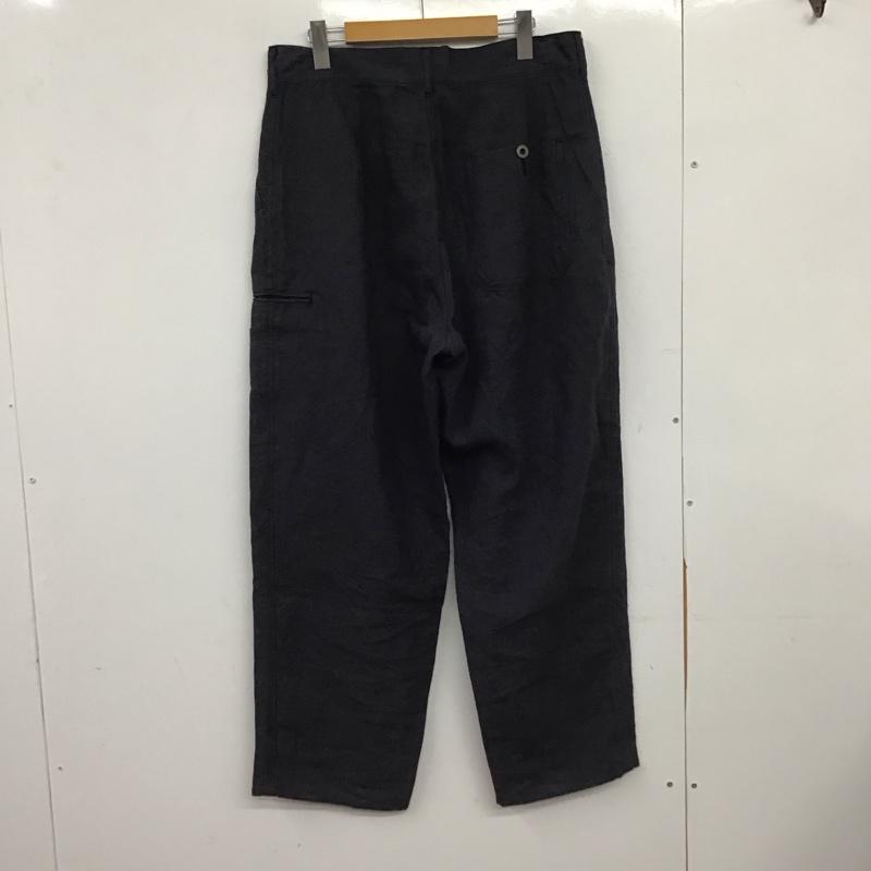 ヒューストン HOUSTON パンツ ワークパンツ、ペインターパンツ ワイドパンツ カジュアルパンツ ワークパンツ L 無地 紺 / ネイビー / navy メンズ USED 古着 中古 10154654