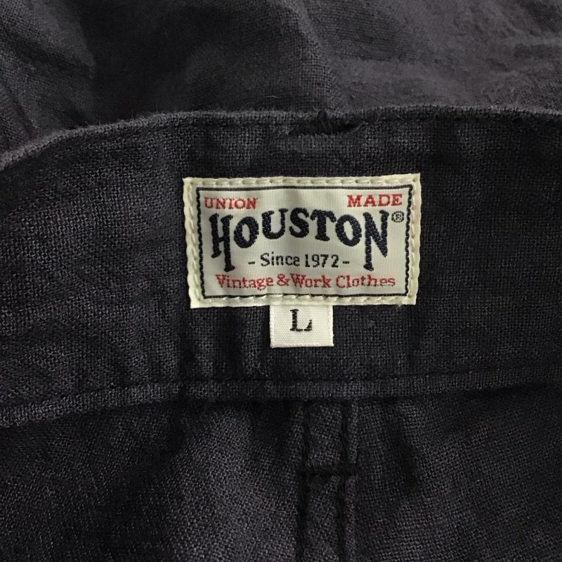 ヒューストン HOUSTON パンツ ワークパンツ、ペインターパンツ ワイドパンツ カジュアルパンツ ワークパンツ L 無地 紺 / ネイビー / navy メンズ USED 古着 中古 10154654