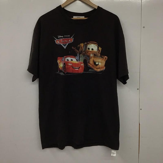 レリュームジャーナルスタンダード relume Journal Standard Tシャツ 半袖 半袖カットソー プリントTシャツ クルーネックカットソー L プリント ダークグレー / ダークグレー / メンズ USED 古着 中古 10154656