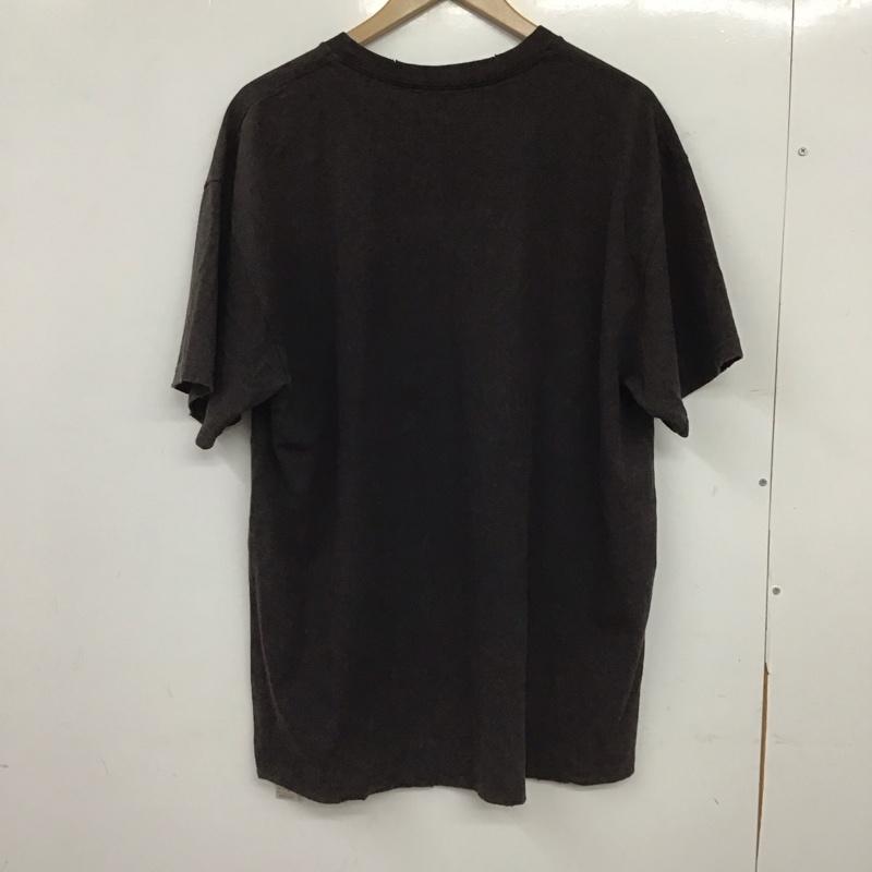 レリュームジャーナルスタンダード relume Journal Standard Tシャツ 半袖 半袖カットソー プリントTシャツ クルーネックカットソー L プリント ダークグレー / ダークグレー / メンズ USED 古着 中古 10154656