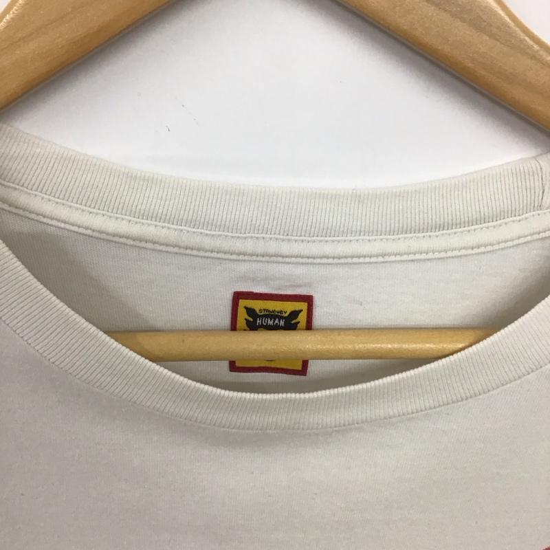 ヒューマンメード HUMAN MADE Tシャツ 半袖 半袖カットソー プリントTシャツ クルーネックカットソー XXL プリント 白 / ホワイト / white メンズ USED 古着 中古 10154657