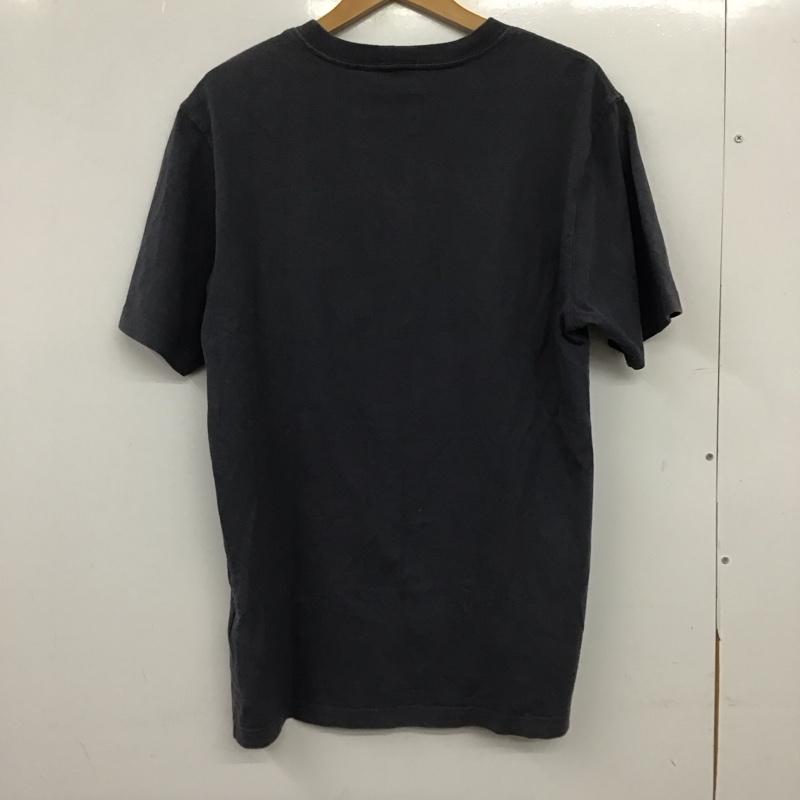 カーハート Carhartt Tシャツ 半袖 半袖カットソー プリントTシャツ クルーネックカットソー S ロゴ、文字 紺 / ネイビー / navy メンズ USED 古着 中古 10154660