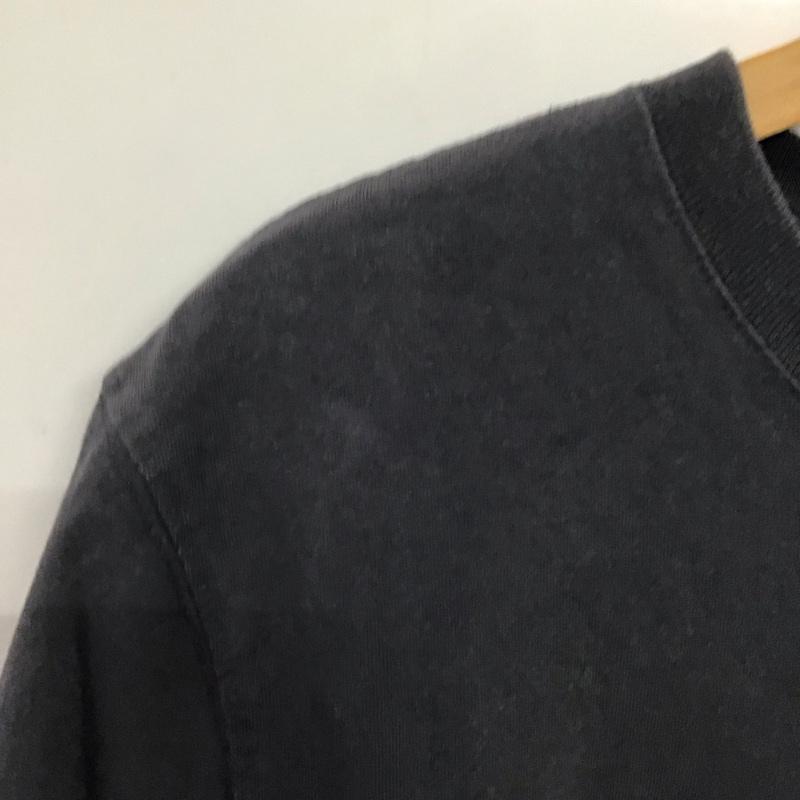 カーハート Carhartt Tシャツ 半袖 半袖カットソー プリントTシャツ クルーネックカットソー S ロゴ、文字 紺 / ネイビー / navy メンズ USED 古着 中古 10154660