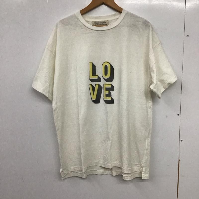レミ レリーフ REMI RELIEF Tシャツ 半袖 半袖カットソー プリントTシャツ クルーネックカットソー XL ロゴ、文字 白 / ホワイト / white メンズ USED 古着 中古 10154663