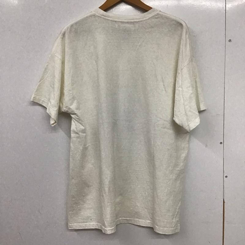 レミ レリーフ REMI RELIEF Tシャツ 半袖 半袖カットソー プリントTシャツ クルーネックカットソー XL ロゴ、文字 白 / ホワイト / white メンズ USED 古着 中古 10154663