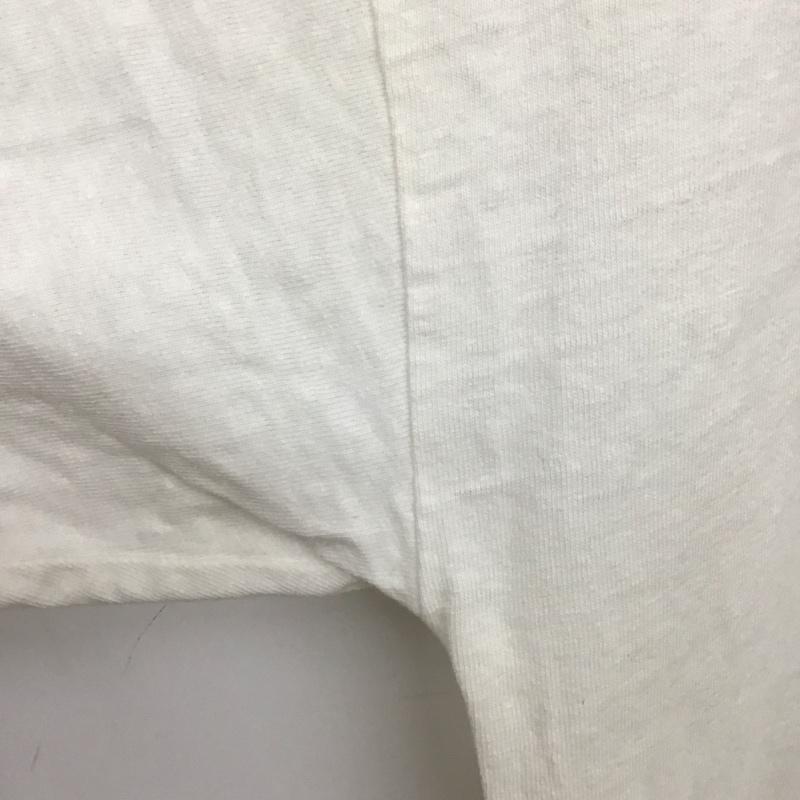 レミ レリーフ REMI RELIEF Tシャツ 半袖 半袖カットソー プリントTシャツ クルーネックカットソー XL ロゴ、文字 白 / ホワイト / white メンズ USED 古着 中古 10154663