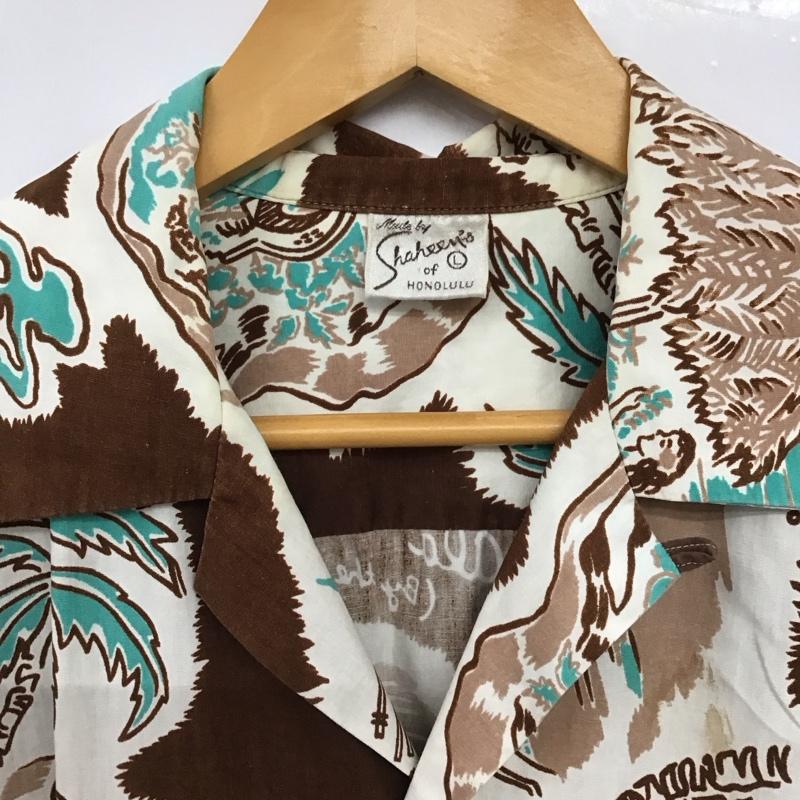 古着 USED シャツ、ブラウス 半袖 半袖シャツ プリントシャツ ポケットシャツ L プリント マルチカラー / マルチカラー / multicolor メンズ USED 古着 中古 10154664