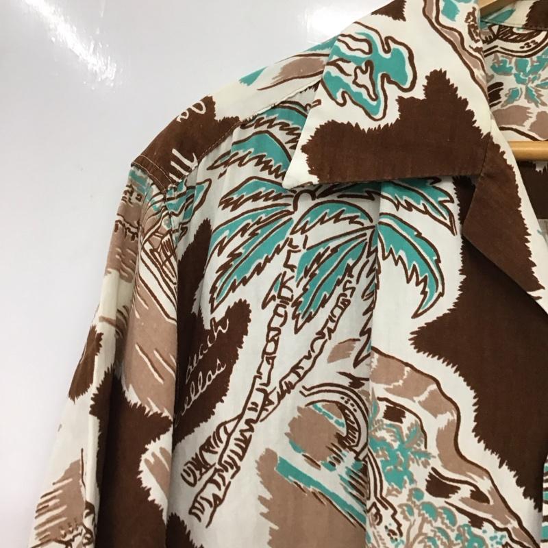 古着 USED シャツ、ブラウス 半袖 半袖シャツ プリントシャツ ポケットシャツ L プリント マルチカラー / マルチカラー / multicolor メンズ USED 古着 中古 10154664