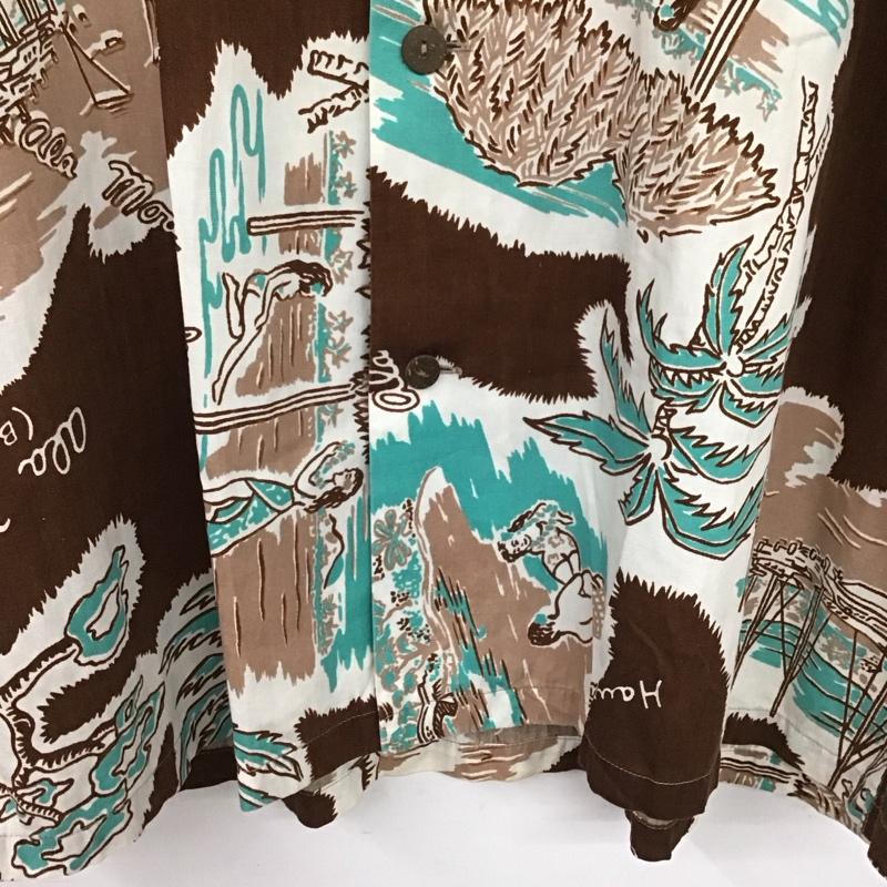 古着 USED シャツ、ブラウス 半袖 半袖シャツ プリントシャツ ポケットシャツ L プリント マルチカラー / マルチカラー / multicolor メンズ USED 古着 中古 10154664