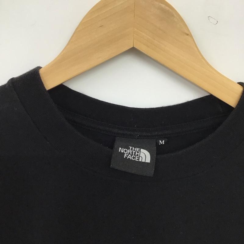 ザノースフェイス THE NORTH FACE Tシャツ 半袖 nt31952 半袖Tシャツ プリントTシャツ M ロゴ、文字 黒 / ブラック / black メンズ USED 古着 中古 10154666
