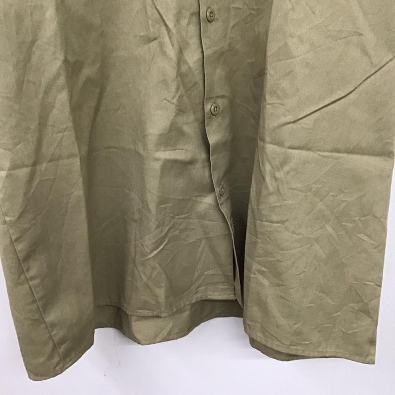 ディッキーズ Dickies シャツ、ブラウス 半袖 半袖シャツ 無地シャツ ポケットシャツ L 無地 ベージュ / ベージュ / beige メンズ USED 古着 中古 10154667