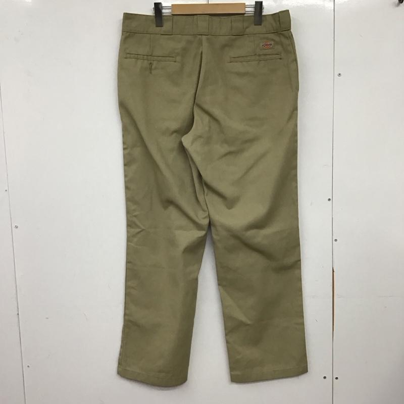 ディッキーズ Dickies パンツ ワークパンツ、ペインターパンツ ワークパンツ ワイドパンツ カジュアルパンツ チノパン 36 無地 ベージュ / ベージュ / beige メンズ USED 古着 中古 10154683