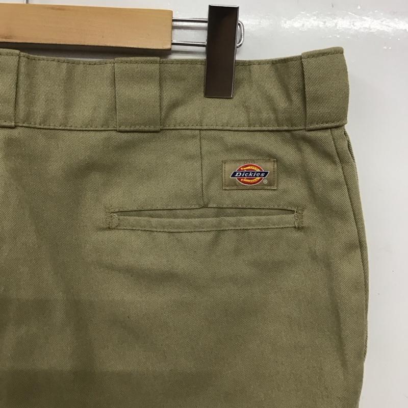ディッキーズ Dickies パンツ ワークパンツ、ペインターパンツ ワークパンツ ワイドパンツ カジュアルパンツ チノパン 36 無地 ベージュ / ベージュ / beige メンズ USED 古着 中古 10154683