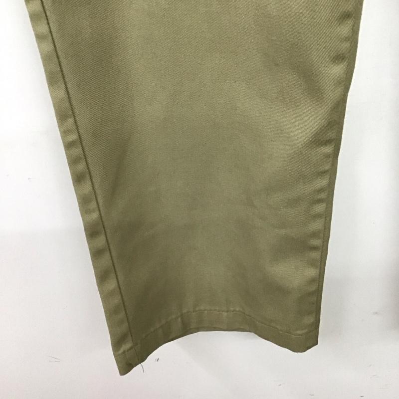 ディッキーズ Dickies パンツ ワークパンツ、ペインターパンツ ワークパンツ ワイドパンツ カジュアルパンツ チノパン 36 無地 ベージュ / ベージュ / beige メンズ USED 古着 中古 10154683