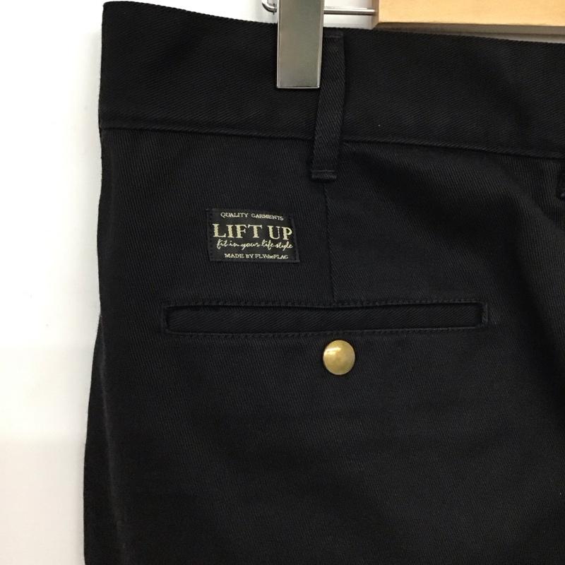 リフトアップ LIFT UP パンツ ショートパンツ ショートパンツ ハーフパンツ カジュアルパンツ 34インチ 無地 黒 / ブラック / black メンズ USED 古着 中古 10154684