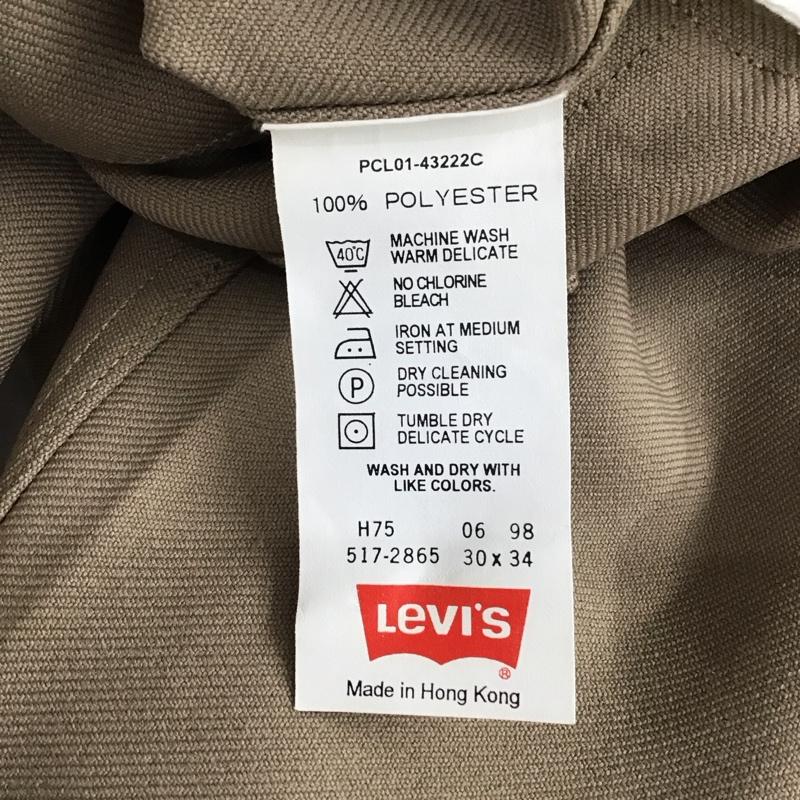 リーバイス Levi s パンツ チノパン チノパン ワイドパンツ カジュアルパンツ 30インチ 無地 ベージュ / ベージュ / beige メンズ USED 古着 中古 10154686