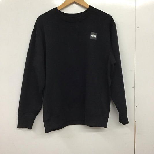 ザノースフェイス THE NORTH FACE トレーナー 長袖 nt62041 トレーナー スウェット M ロゴ、文字 黒 / ブラック / black メンズ USED 古着 中古 10154687