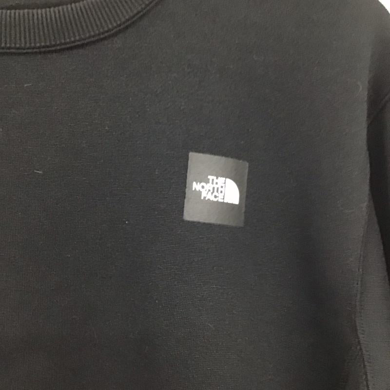 ザノースフェイス THE NORTH FACE トレーナー 長袖 nt62041 トレーナー スウェット M ロゴ、文字 黒 / ブラック / black メンズ USED 古着 中古 10154687