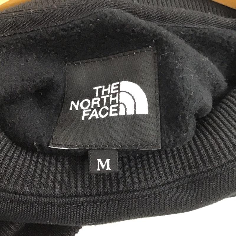 ザノースフェイス THE NORTH FACE トレーナー 長袖 nt62041 トレーナー スウェット M ロゴ、文字 黒 / ブラック / black メンズ USED 古着 中古 10154687