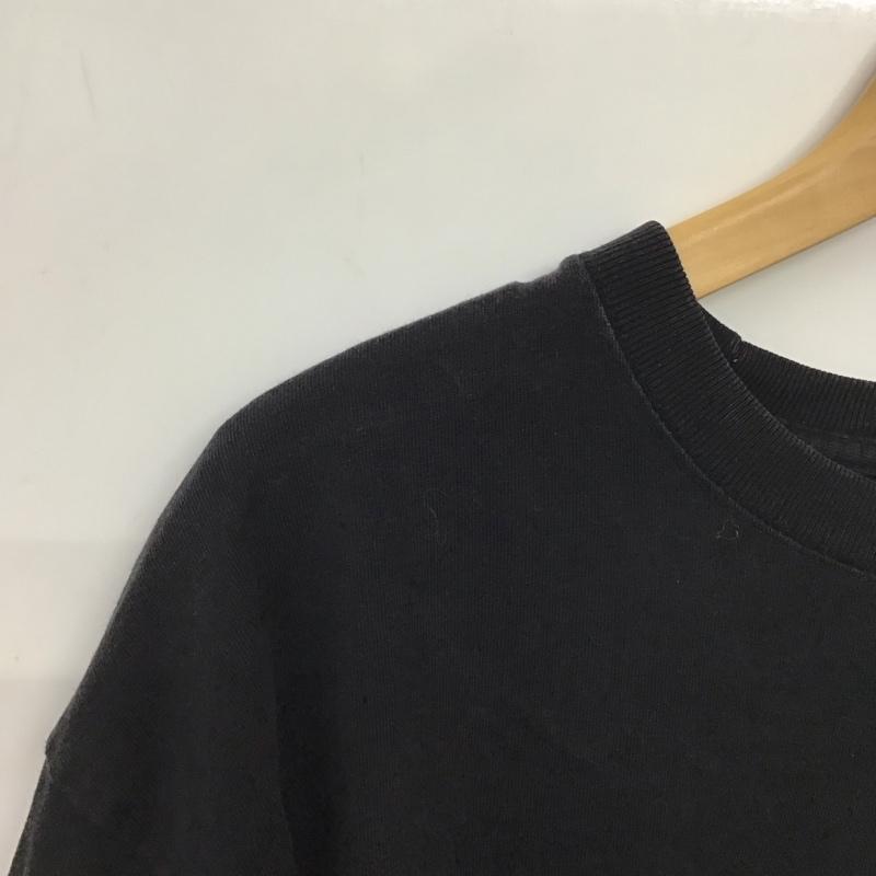 ソフトマシーン Softmachine Tシャツ 半袖 半袖カットソー プリントTシャツ クルーネックカットソー 5号 プリント 黒 / ブラック / black メンズ USED 古着 中古 10154688