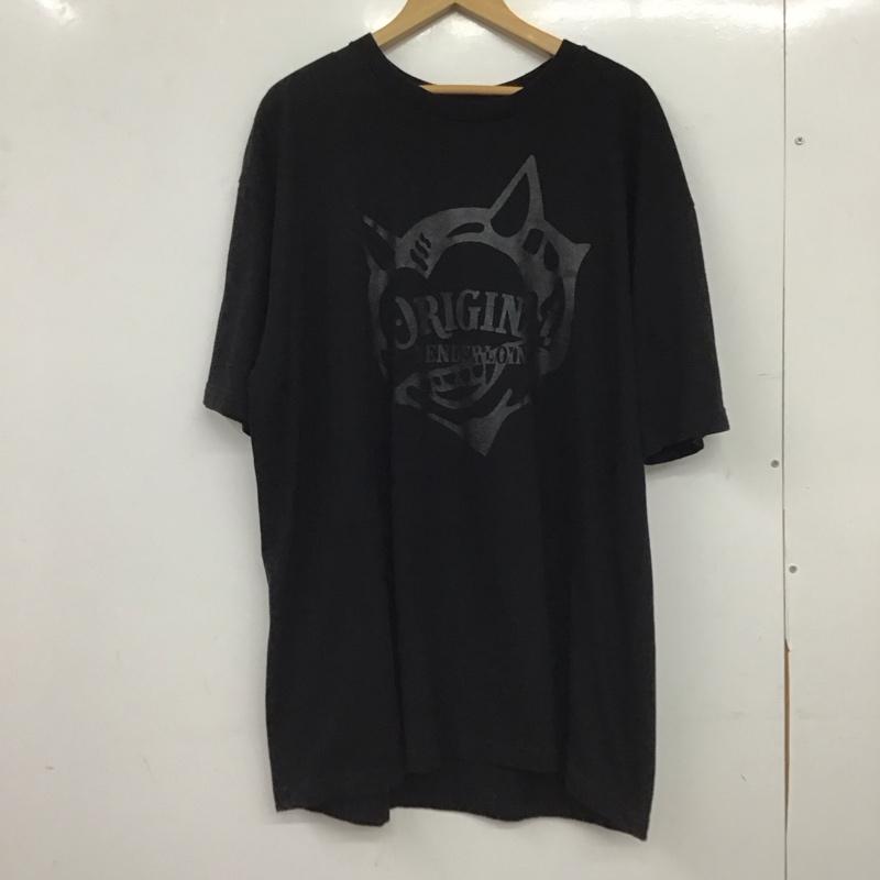 テンダーロイン TENDERLOIN Tシャツ 半袖 半袖カットソー プリントTシャツ クルーネックカットソー XL プリント 黒 / ブラック / black メンズ USED 古着 中古 10154689