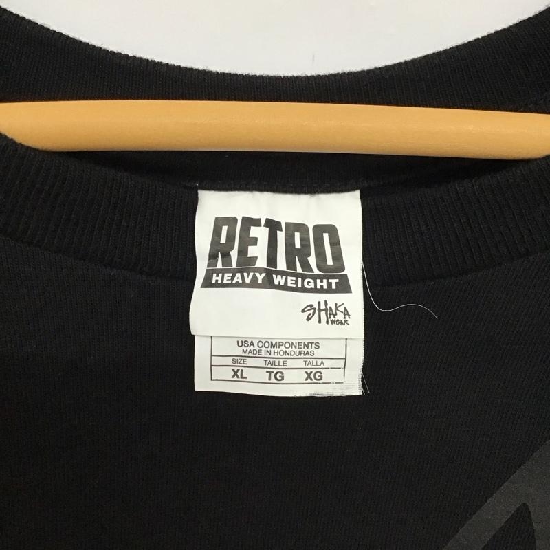 テンダーロイン TENDERLOIN Tシャツ 半袖 半袖カットソー プリントTシャツ クルーネックカットソー XL プリント 黒 / ブラック / black メンズ USED 古着 中古 10154689