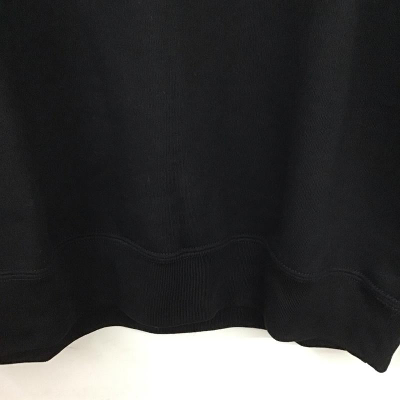 ユニクロ UNIQLO トレーナー 長袖 341-476119 スウェット M プリント 黒 / ブラック / black メンズ USED 古着 中古 10154690