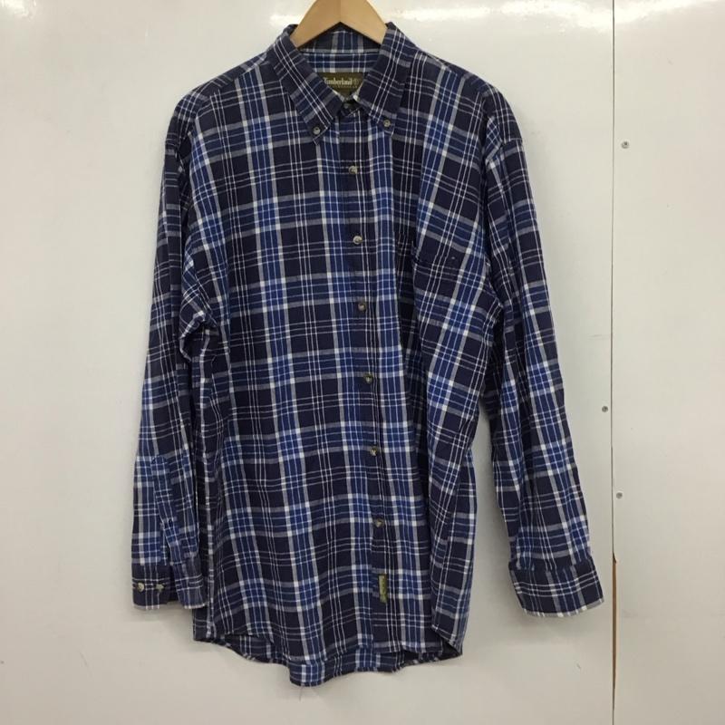 ティンバーランド Timberland シャツ、ブラウス 長袖 長袖シャツ チェックシャツ カラーシャツ M チェック マルチカラー / マルチカラー / multicolor メンズ USED 古着 中古 10154693