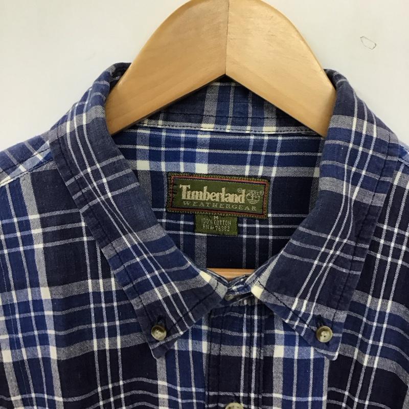 ティンバーランド Timberland シャツ、ブラウス 長袖 長袖シャツ チェックシャツ カラーシャツ M チェック マルチカラー / マルチカラー / multicolor メンズ USED 古着 中古 10154693
