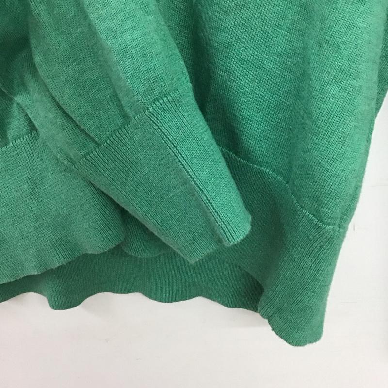 ブルックスブラザーズ BROOKS BROTHERS カーディガン 長袖 長袖カーディガン フロントボタン S 無地 薄緑 / ライトグリーン / メンズ USED 古着 中古 10154695