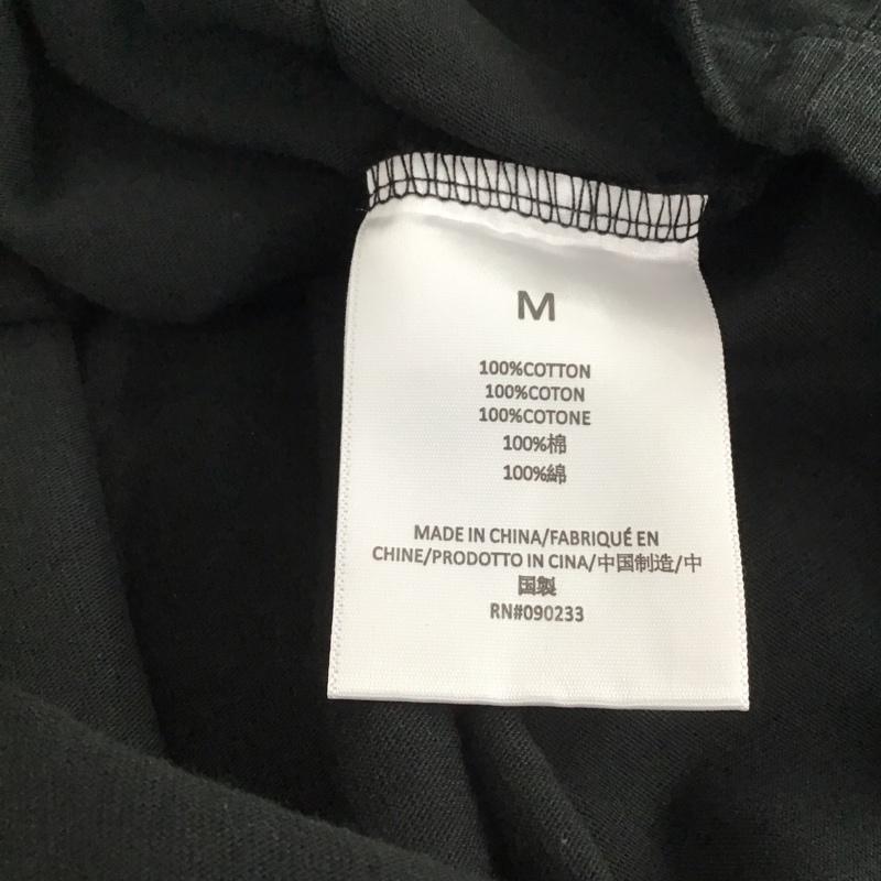 エッセンシャルズ ESSENTIALS Tシャツ 半袖 半袖カットソー プリントTシャツ クルーネックカットソー M ロゴ、文字 黒 / ブラック / black メンズ USED 古着 中古 10154699