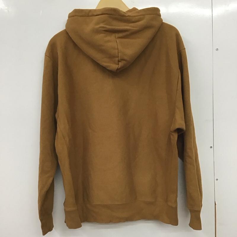 カーハート Carhartt パーカー 長袖 長袖パーカー プルオーバーパーカー スウェット L ロゴ、文字 キャメル / キャメル / メンズ USED 古着 中古 10154701