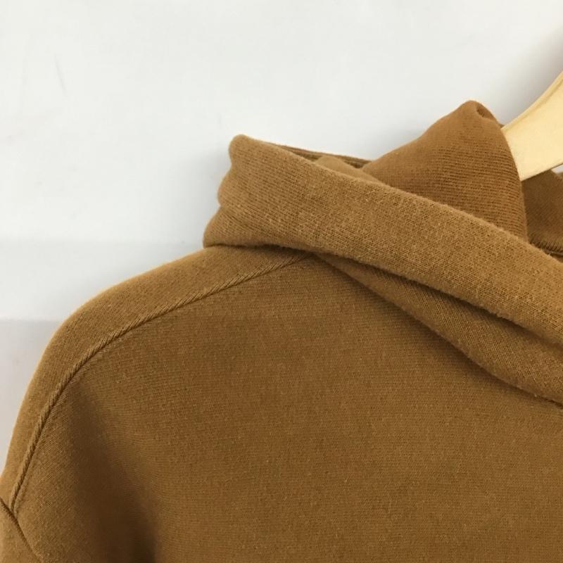 カーハート Carhartt パーカー 長袖 長袖パーカー プルオーバーパーカー スウェット L ロゴ、文字 キャメル / キャメル / メンズ USED 古着 中古 10154701