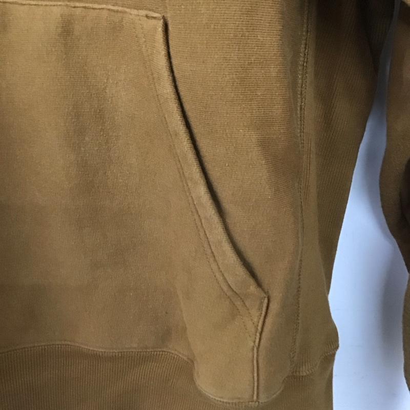 カーハート Carhartt パーカー 長袖 長袖パーカー プルオーバーパーカー スウェット L ロゴ、文字 キャメル / キャメル / メンズ USED 古着 中古 10154701