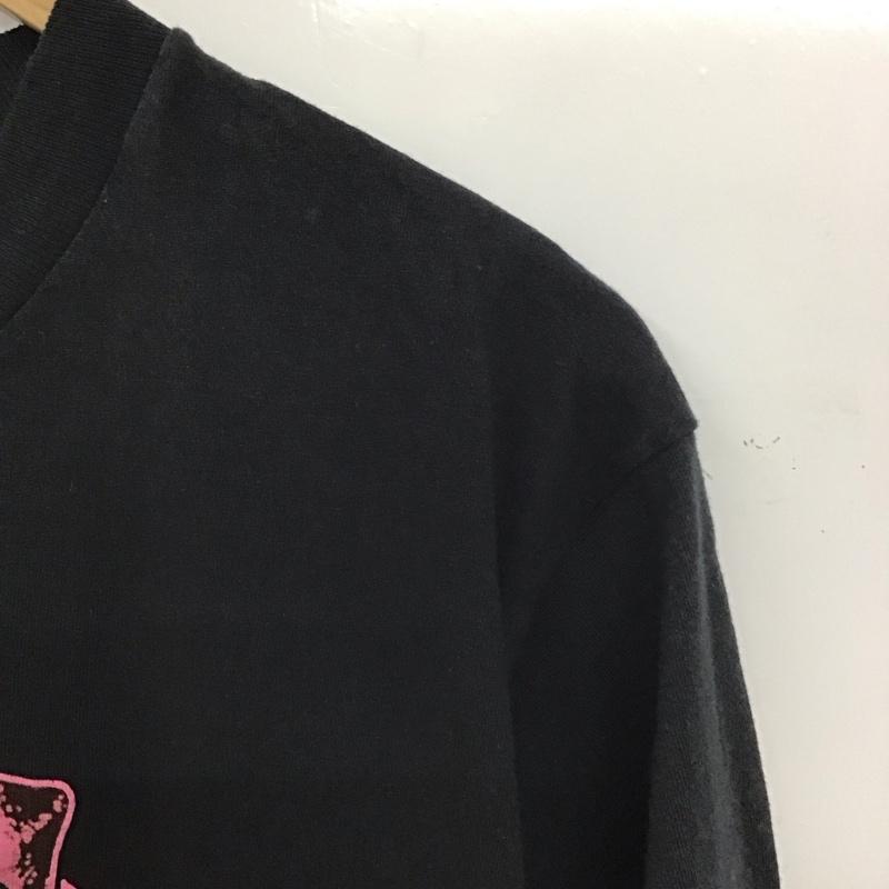 古着 USED Tシャツ 半袖 半袖カットソー プリントTシャツ クルーネックカットソー XL プリント 黒 / ブラック / black メンズ USED 古着 中古 10154705