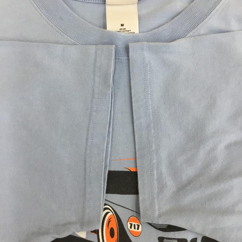 ユーズドクロージング used clothes Tシャツ 半袖 GT40 Race Car Tシャツ ブルー M プリント 水色 / ライトブルー / メンズ USED 古着 中古 10154707