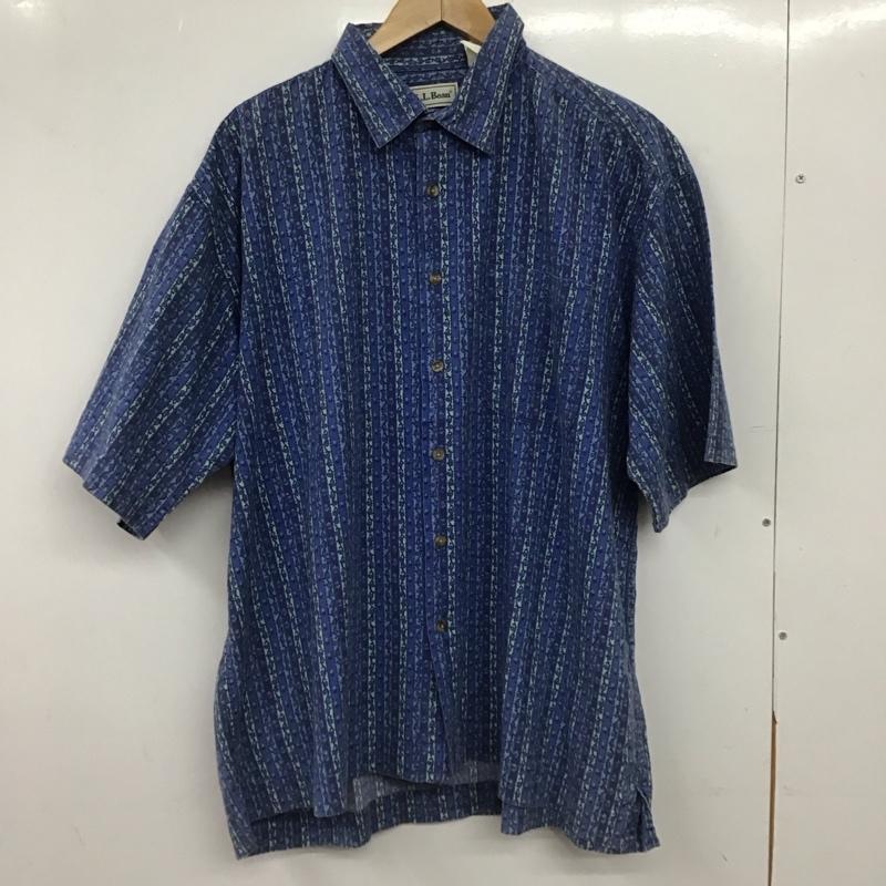 エルエルビーン L.L.Bean シャツ、ブラウス 半袖 半袖カットソー プリントTシャツ クルーネックカットソー L プリント マルチカラー / マルチカラー / multicolor メンズ USED 古着 中古 10154708