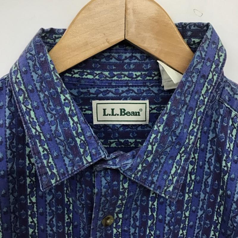 エルエルビーン L.L.Bean シャツ、ブラウス 半袖 半袖カットソー プリントTシャツ クルーネックカットソー L プリント マルチカラー / マルチカラー / multicolor メンズ USED 古着 中古 10154708